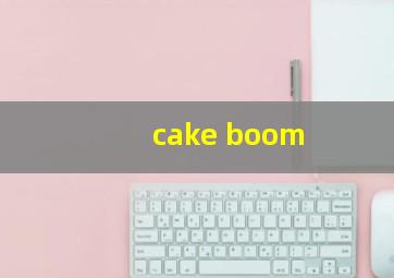 cake boom